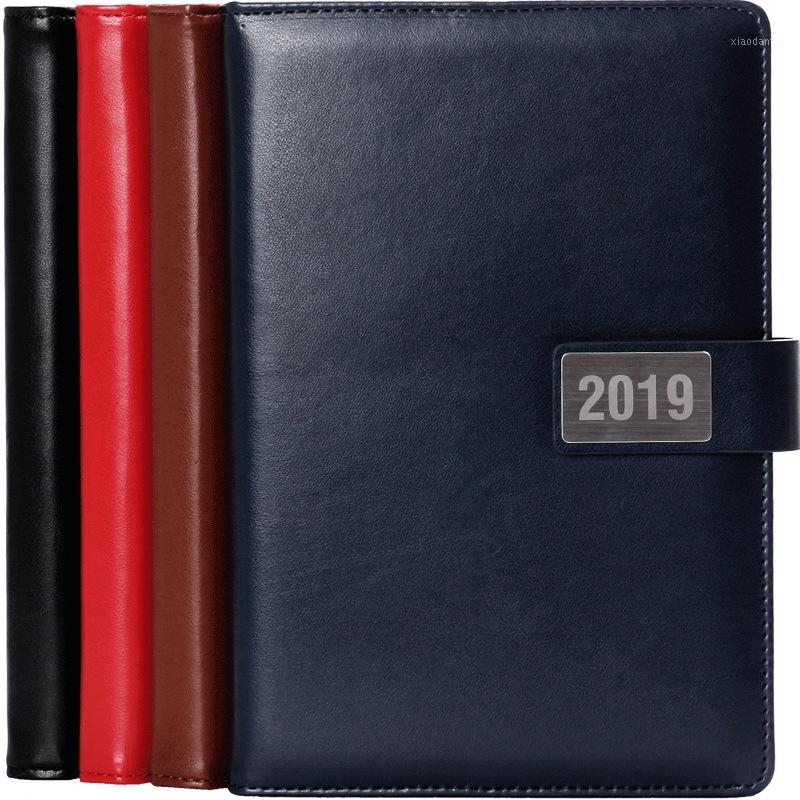 

2019 Notebook Annual Calendar Schedule journal Organizer Agenda Diary Binder Office School Planer Student Stationery Gift1