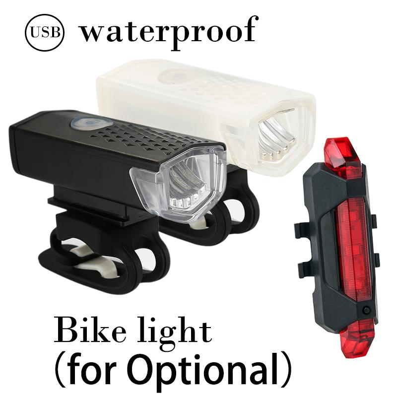 

Bicycle Light USB Rechargeable Bike Headlight Bike Front Light Taillight Waterproof 300 Lumen Cycling Bicycle Accessories