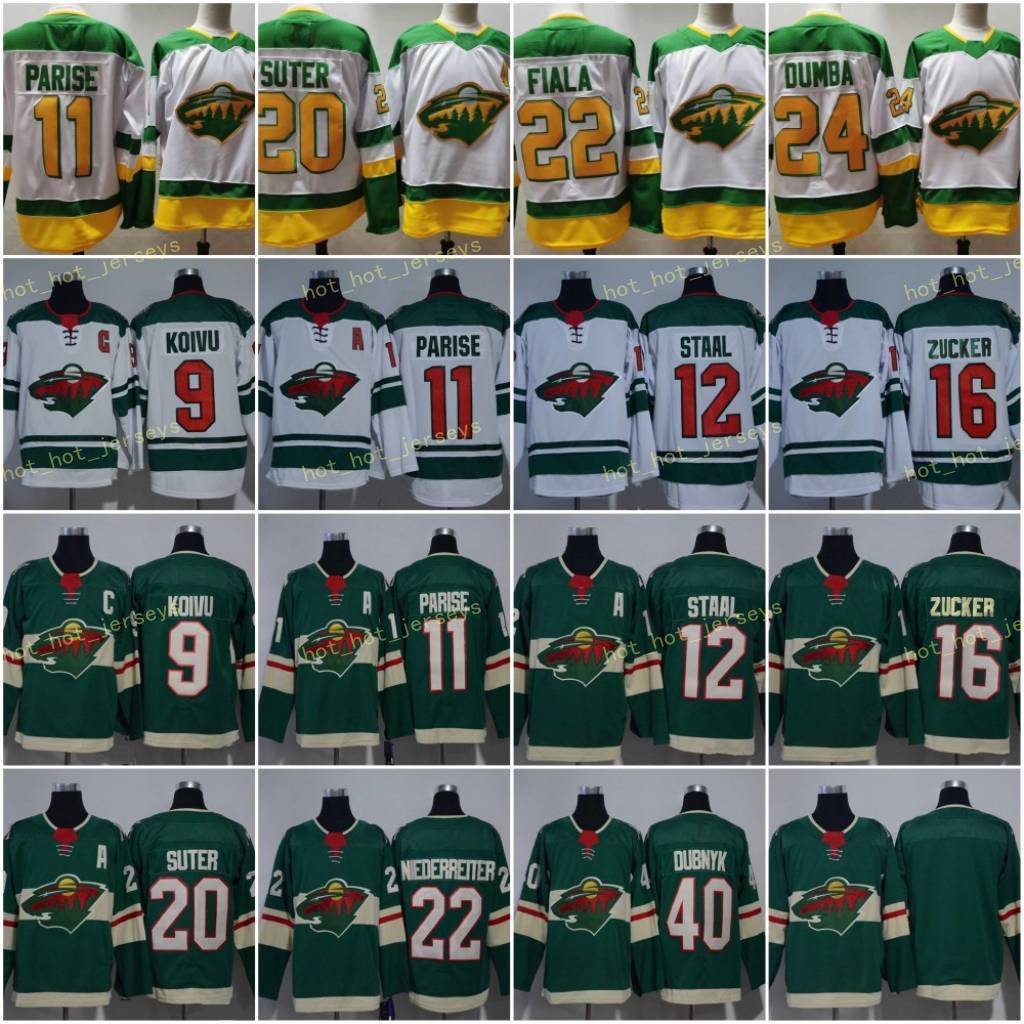 

2021 Reverse Retro Hockey Jerseys Minnesota Wild 11 Zach Parise 20 Ryan Suter Nino Niederreiter Matt Dumba Kirill Kaprizov 97 Kaprizov, As