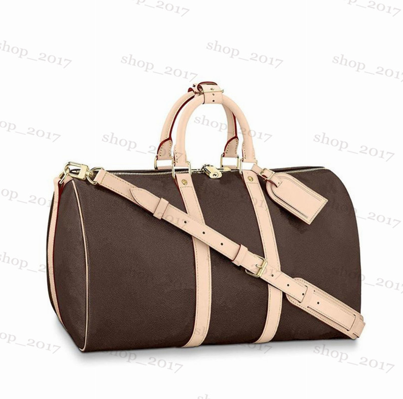

ZZ High quality mens luxury designer travel luggage bag men totes leather handbag duffle bag brand fashion brand bag wallets