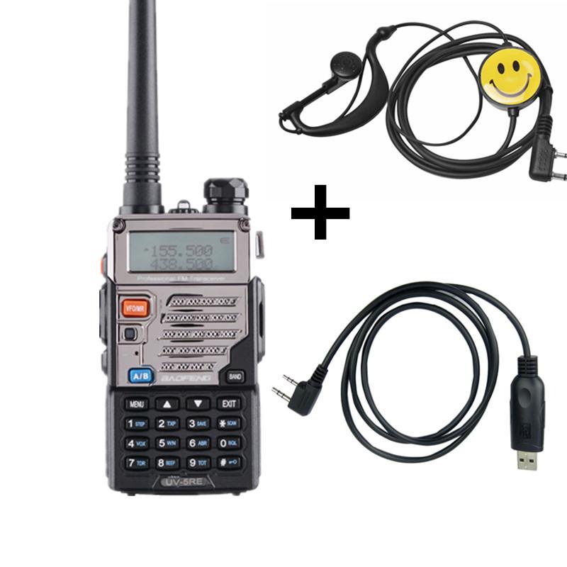 

Baofeng UV-5RE Walkie Talkie 10km VHF UHF 136-174Mhz &400-520Mhz Dual Band Two Way Radio UV-5R Series Portable Radio Transceiver