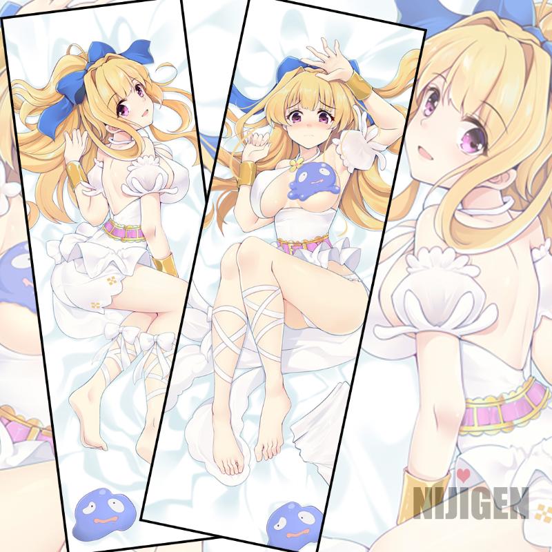 

utious Hero: The Hero Is Overpowered but Overly Cautious Ristarte Anime Dakimakura Decorative Pillow Case Cover Hugging Body, 19094-1