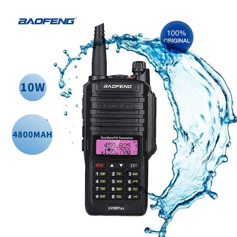 

BAOFENG two way radio UV-9R PLUS dual band keypad IP67 baofeng 9R waterproof radio ham mobile handheld walkie talkie