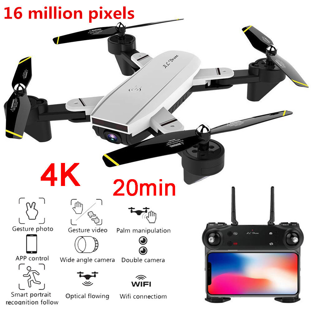 

Best 4K Drone with camera 1080P 50x Zoom Professional FPV Wifi RC Drones Altitude Hold Auto Return Dron Quadcopter RC Helicopter LJ200908
