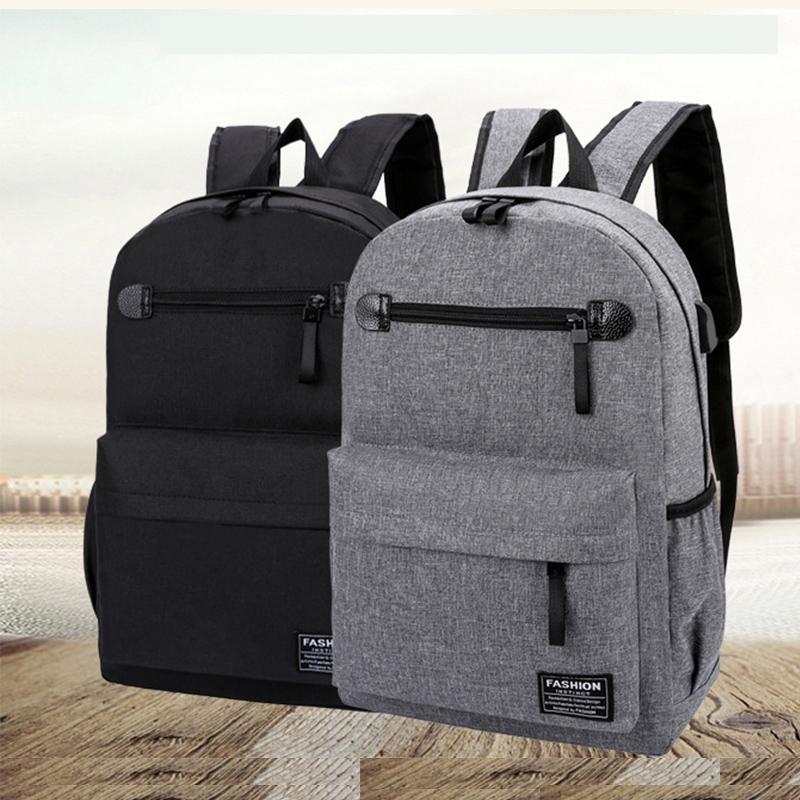 

Casual Business 15.6 inch Laptop Backpack NO Key Anti Theft Men Backpack Travel Teenage bag male bagpack school bags1, Black