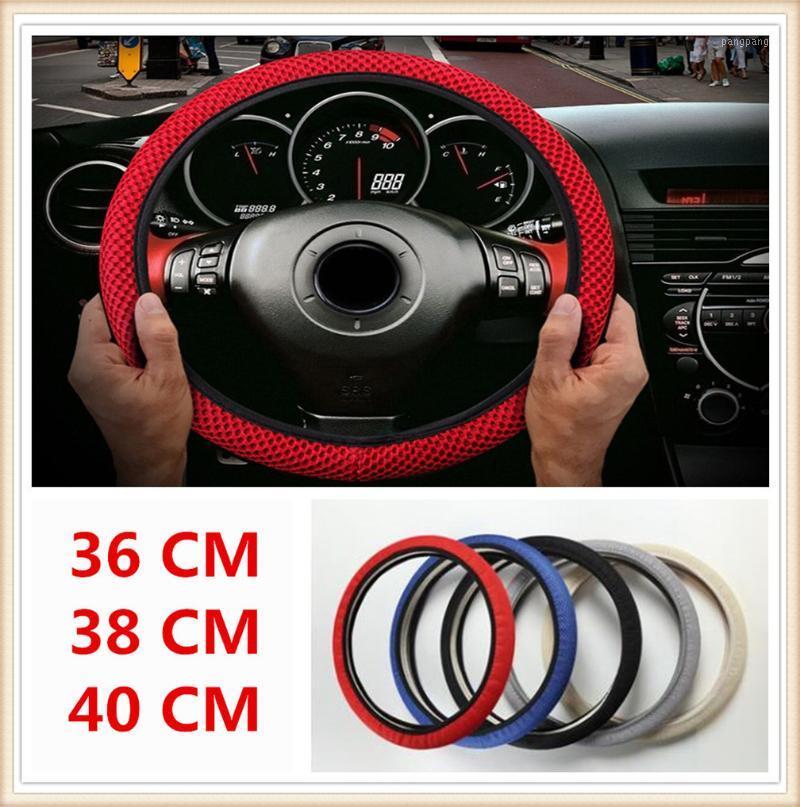 

Car Steering wheel Cover Anti-Slip net Auto cloth FOR Forester Ascent XV WRX VIZIV Outback Legacy Impreza Crosstrek1