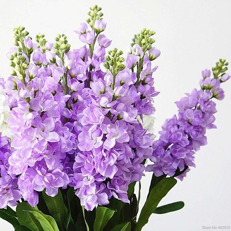 

Hyacinth Violet Flower Fake Silk Artificial Flowers Mariage Birthday Party Bridal Floral Home Decoration Ornamental Flores1