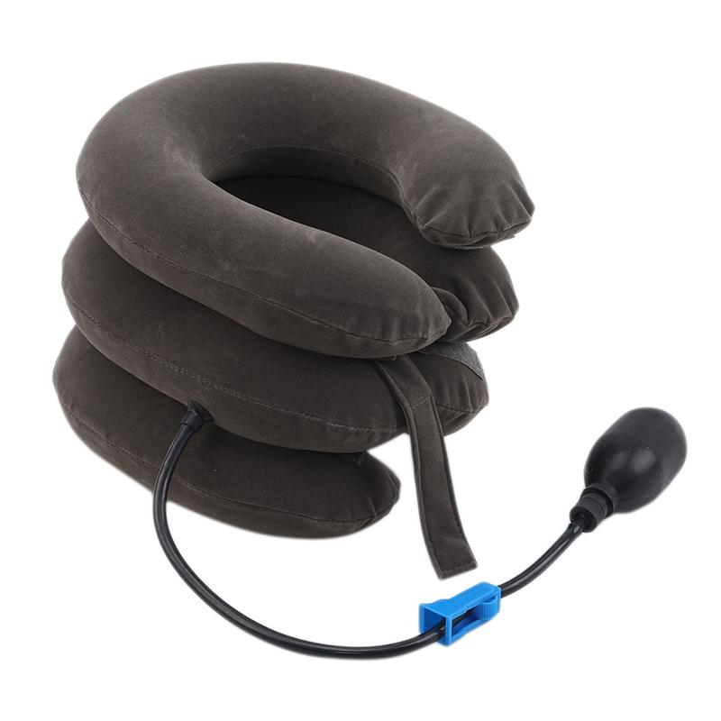 

Three Layer Cervical Massager Inflatable Health Care Cervical Vertebra Nursing Treatment Tool Home Traction Device