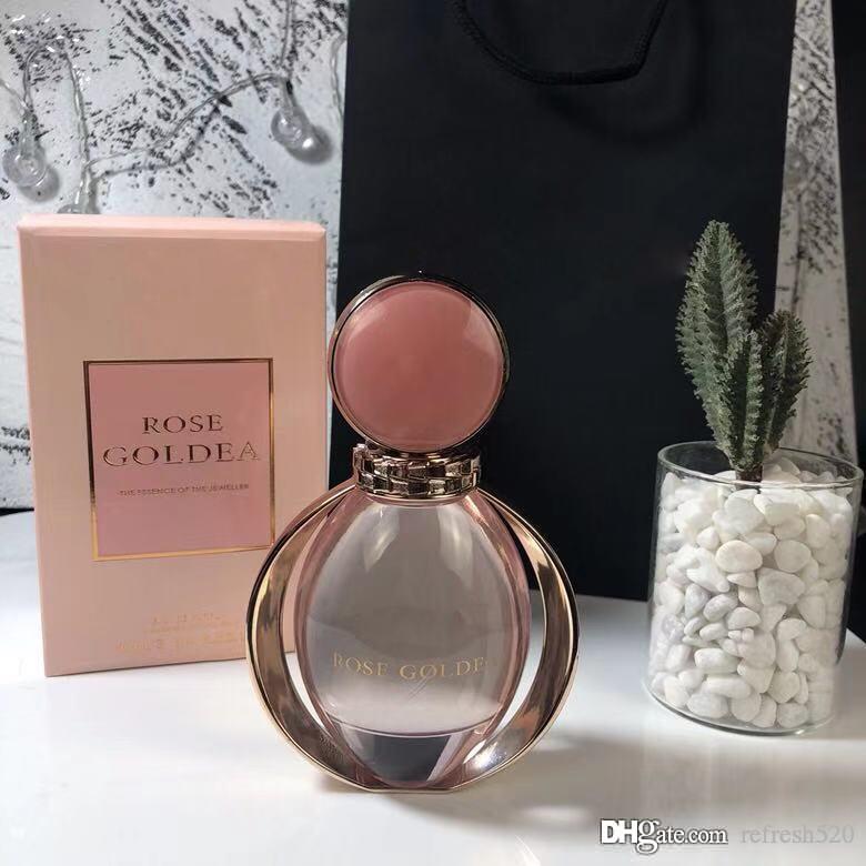 

Women Perfume 90ml 3.04 FL.OZ EAU DE Parfum Rose Goldea Woman Spray Long Lasting