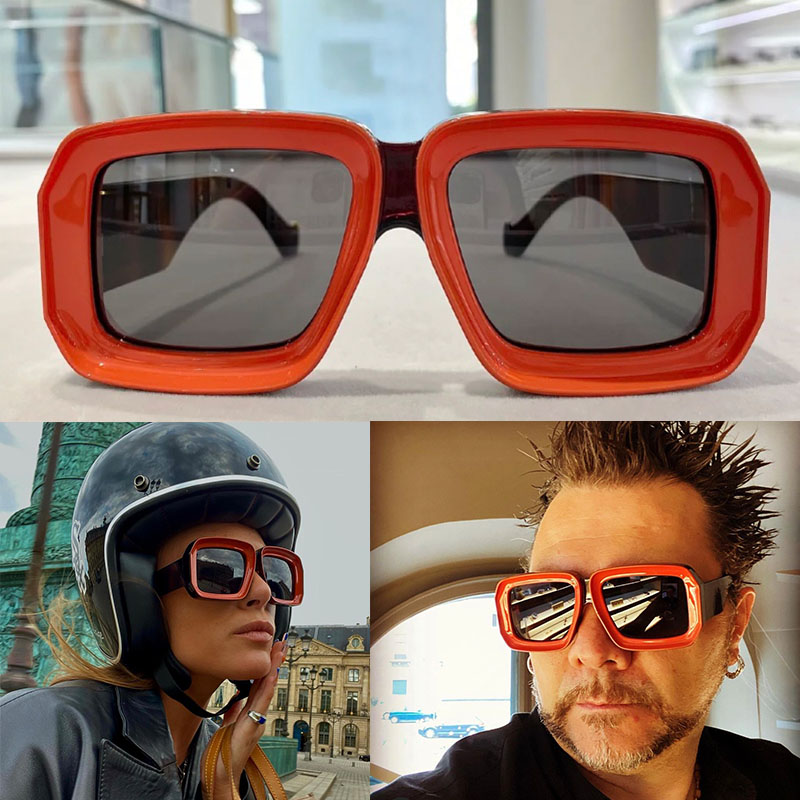 

Sunglasses For Men and Women Summer style LW40064U Anti-Ultraviolet Retro Plate Full frame Concave-Convex Three-dimensional Mirror Frame fashion Eyeglasses