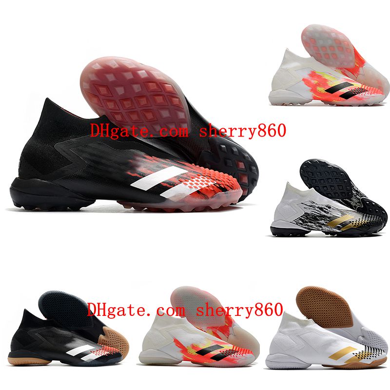 

2020 top quality mens soccer shoes Preator Mutator 20+ TF IN soccer cleats indoor turf football boots scarpe da calcio top quality new arriv, As picture 13