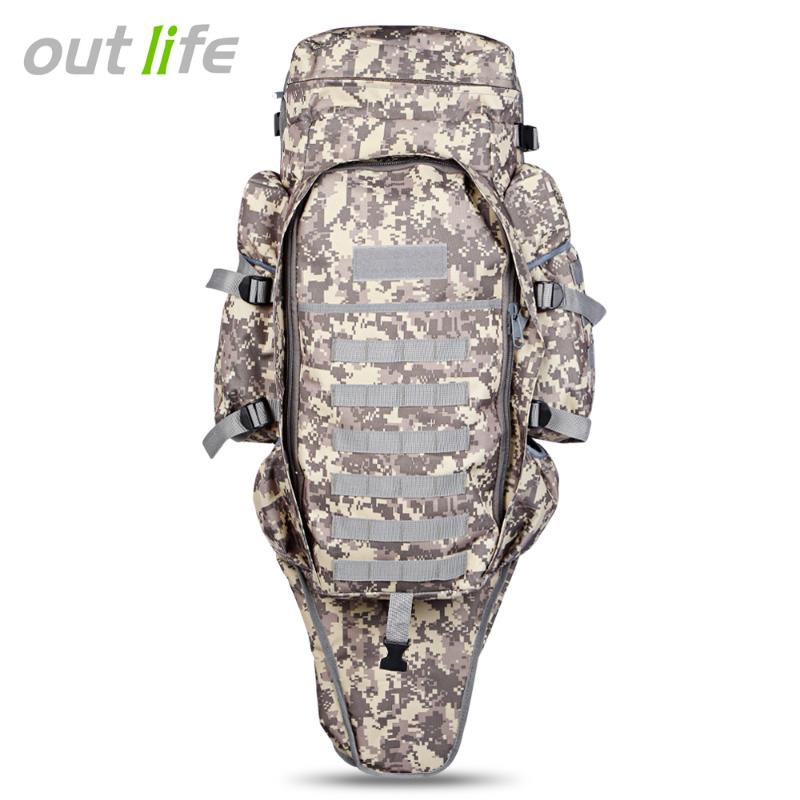 

Outlife 60L Outdoor Backpack Pack Rucksack for Camping Trekking, Acu camouflage