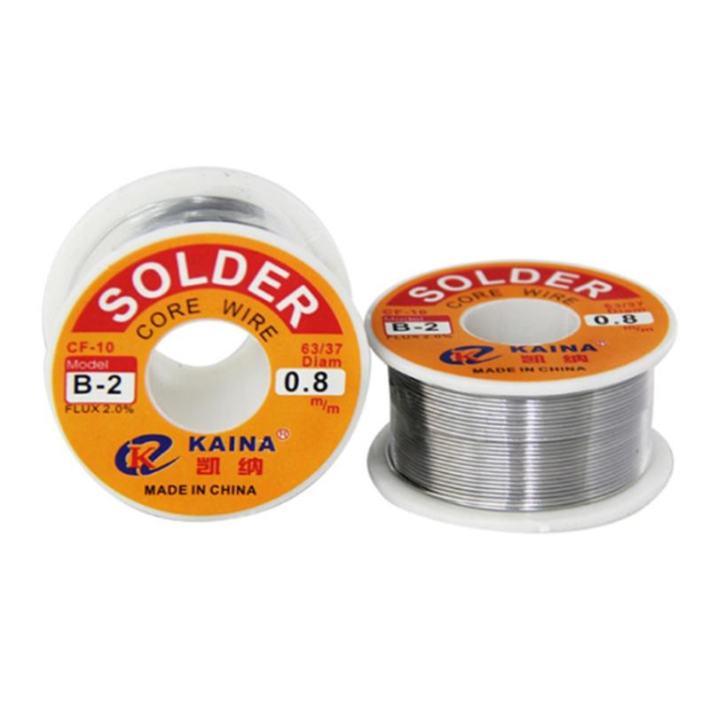 

100g Tin Lead Rosin Core Solder Wire Soldering Welding Line 63/37 Clean Rosin Core Welding Flux Reel Soldering Tools Accessories