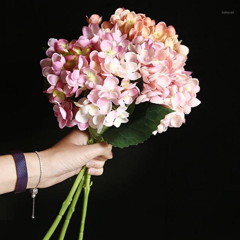 

Simulation Artificial Flower DIY Wedding Wall Decoration Artificial Flower Family Festival Party 11 Fork Hydrangea1, Dpp