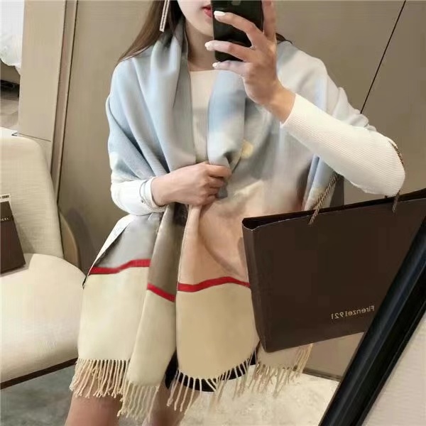 

High quality 2021 Fashion autumn and winter brand silk scarves timeless classic, super long shawl fashion women's soft silk scarves