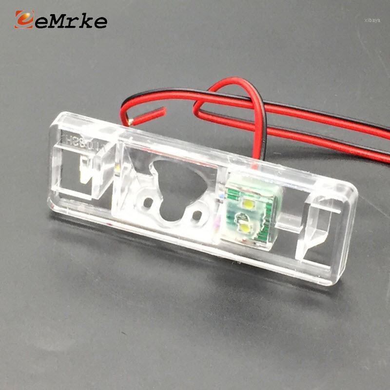 

EEMRKE DIY Car Rear Camera Bracket License Plate Lights Housing for Qashqai J10 J11 Dualis J10 Qashqai+2 Rogue Sport 20201