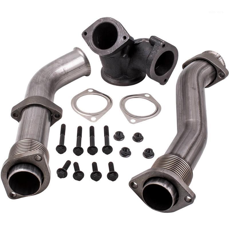

Bellowed Up Pipes Piping For Turbo Charger 99-03 7.3 Powerstroke Diesel1