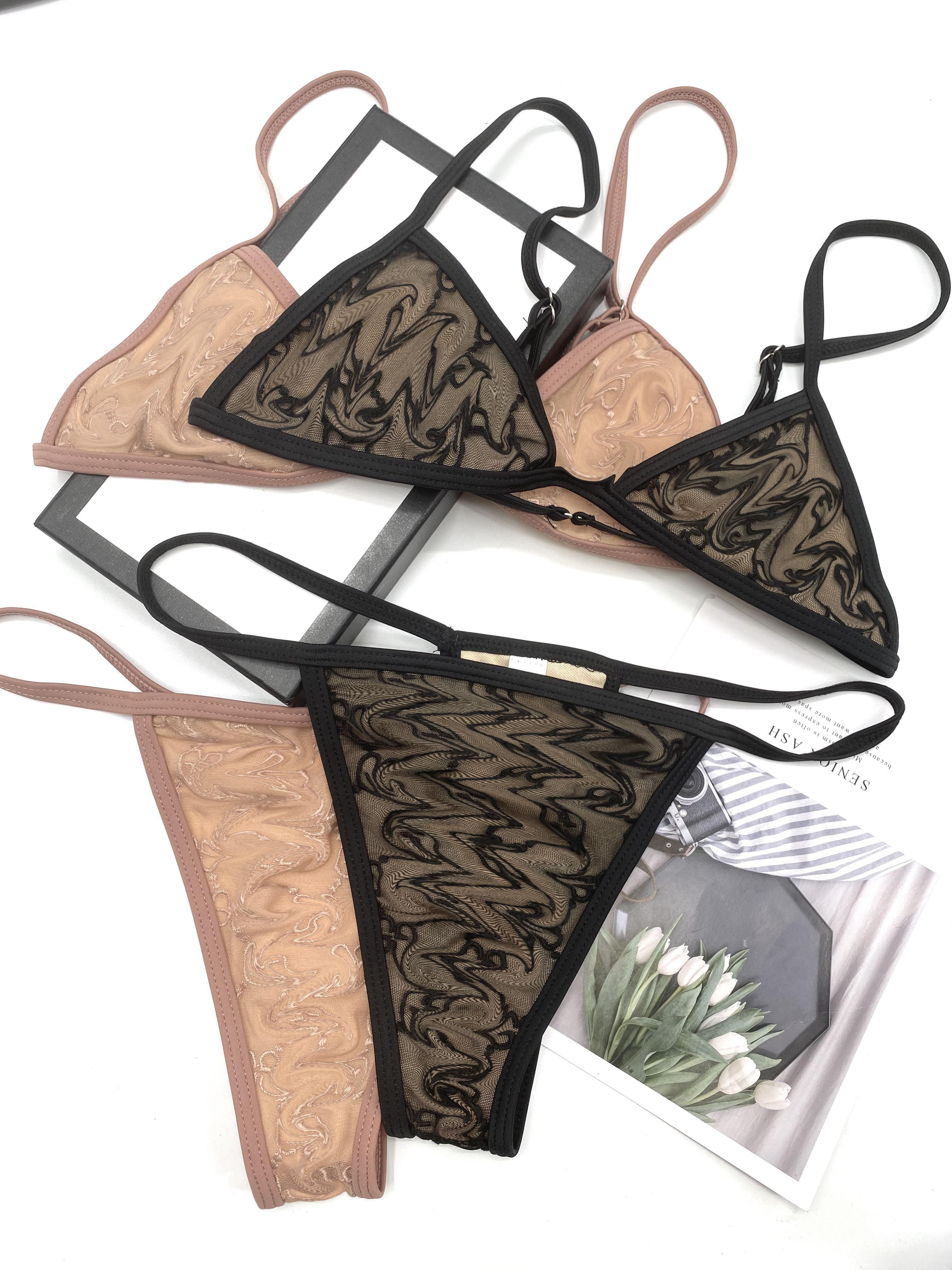 

Hot Lace Swimsuit Bikini Set Women Bodysuit Two-piece Swimwear Bikinis Fast shipping Bathing Suits