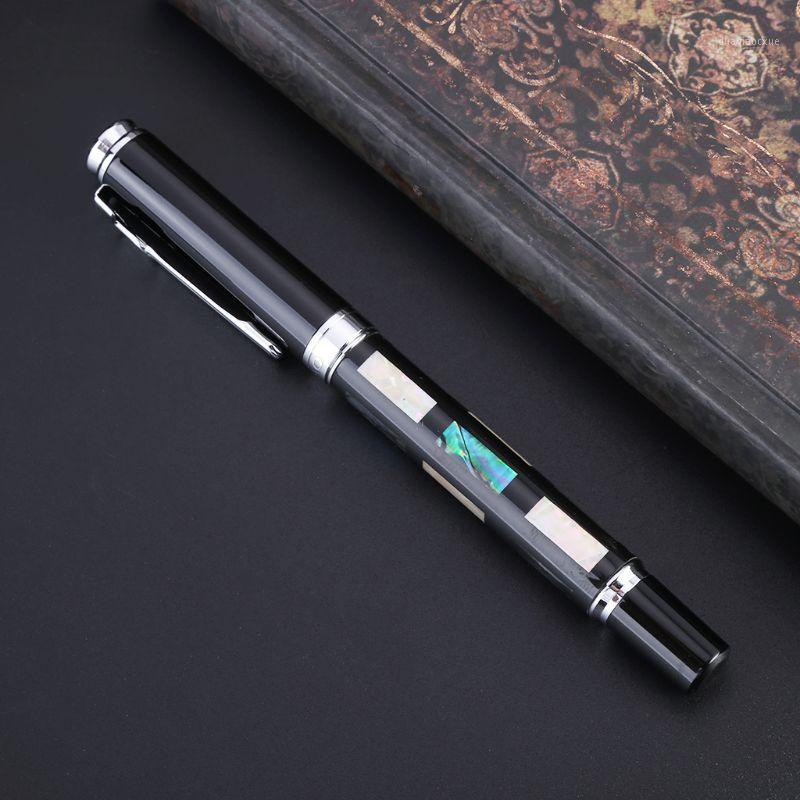 

Fountain Pen Medium Nib 0.5mm Calligraphy Signature School Office Writing D08B1, Red