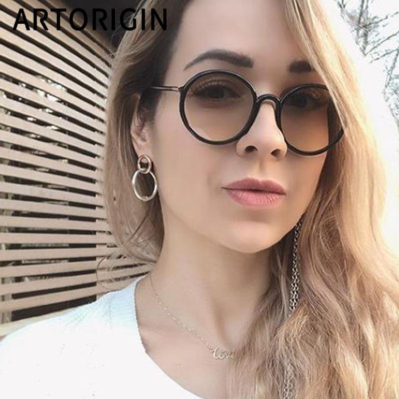 

Luxury Vintage Round Sunglasses Women Brand Design Black White Sun Glasses for Women Fashion 2020 Quality Ladies Eyewear1