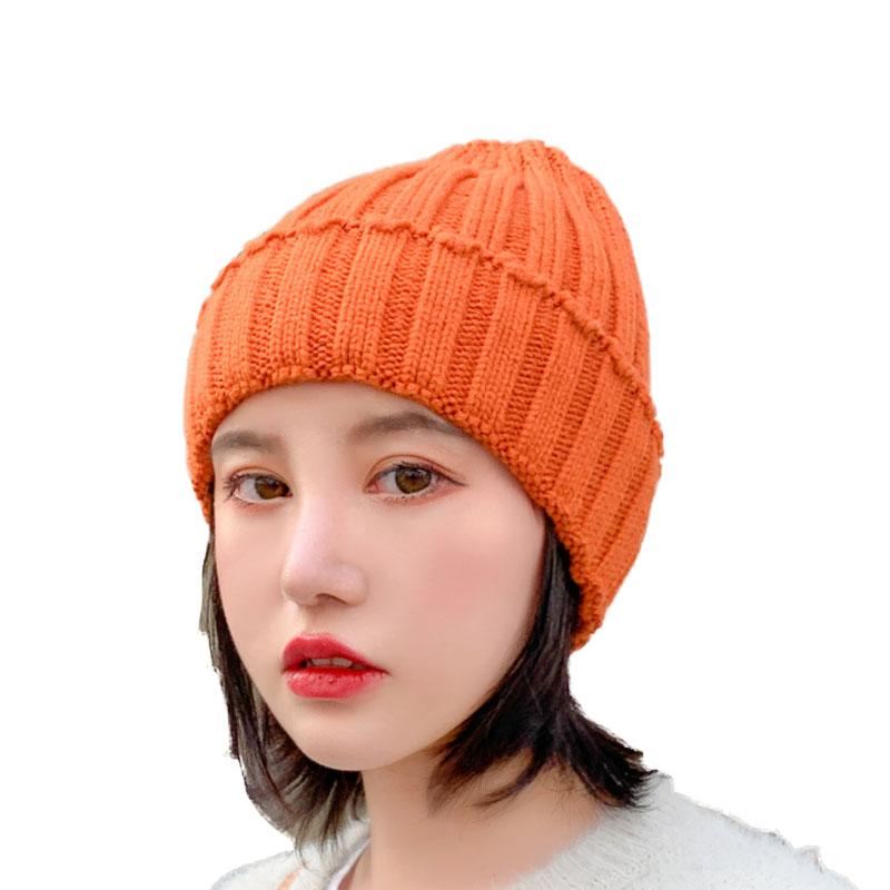 

2020 New Knitted Beanies Cap Trendy Skullies Knitting Hat Gorras Oversize Slouchy Baggy Winter Warm Unisex Beanie Ski