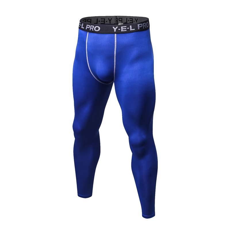 

Men Sports Fitness Running Pants Gym Workout Leggings Perspiration Quick-drying Training Trousers Sweatpants, Black