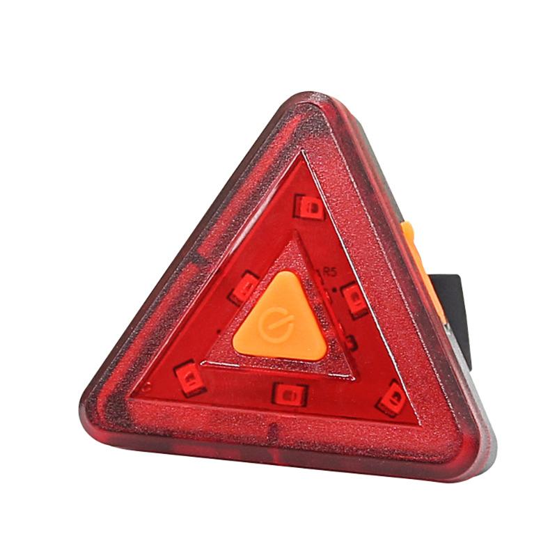 

Triangle Bicycle Tail Light LED 6 Modes USB Rechargeable Cycling Taillight Night Warning Lamp For Bicycle Bike Rear Light