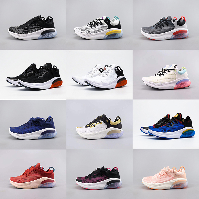 

2021 Designer New Joyride Run FK Mens Womens Running Shoes Triple Black White Platinum Racer Sports Trainers Sneakers Utility Size 36-45