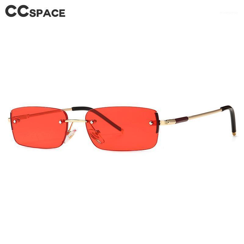 

46491 Frameless Retro Small Sunglasses Square Men Women Fashion Shades UV400 Vintage Glasses1