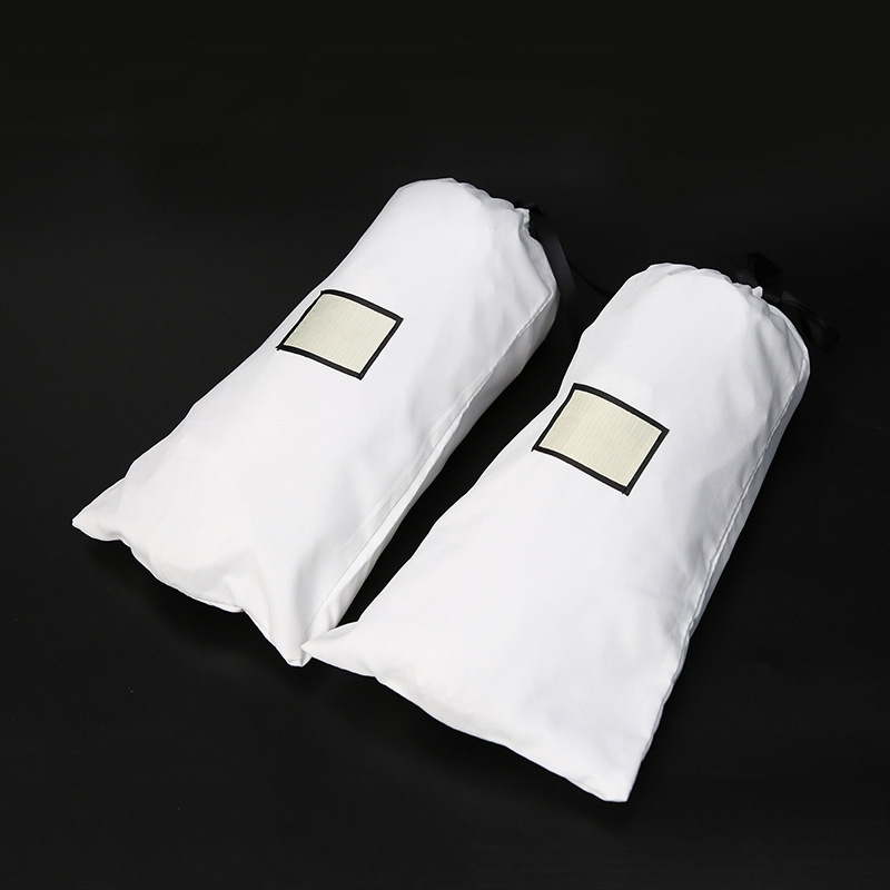 

Black White Jewelry Pouches Gift Bags Drawstring Cloth Dust Proof Bag Retail Packaging for Fashion Jewelry Wallet Belt Shoulder Bag Handbag