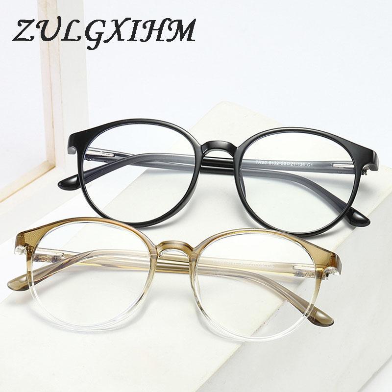

TR90 New Round Anti Blue Light Plain Glasses Women&Men Optical Spectacle Glasses Myopia Eyeglasses Frames For Female&Male1