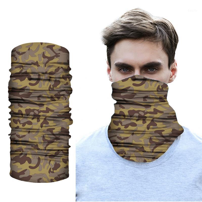 

1PC Camouflage Print Unisex Bandana Face Cover Protect Foggy Haze Anti-Spitting Protective Face Scarf Cycling Dustproof Buffs1, B383