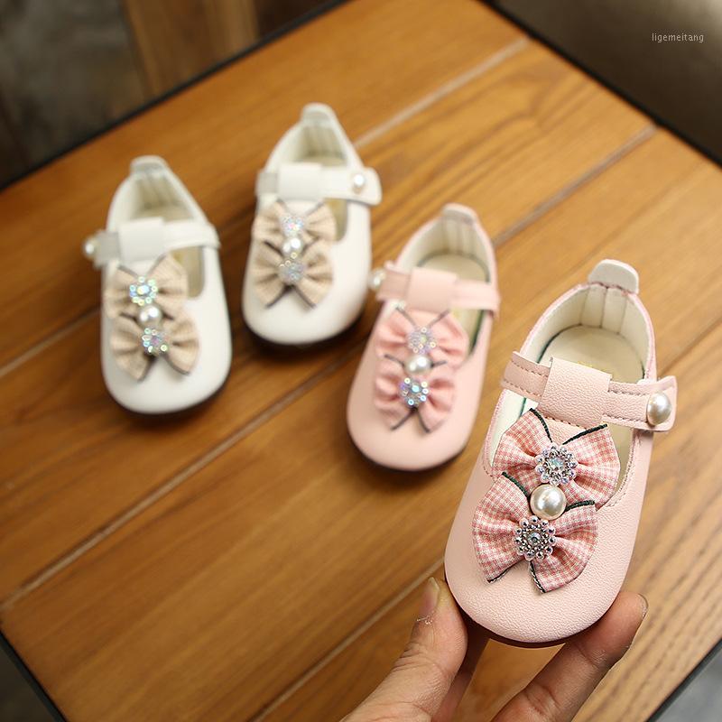 

Girls Baby Leather Shoes Fashion Bow Toddler Shoes Baby Girls Leather Newborn Girl1, Pink