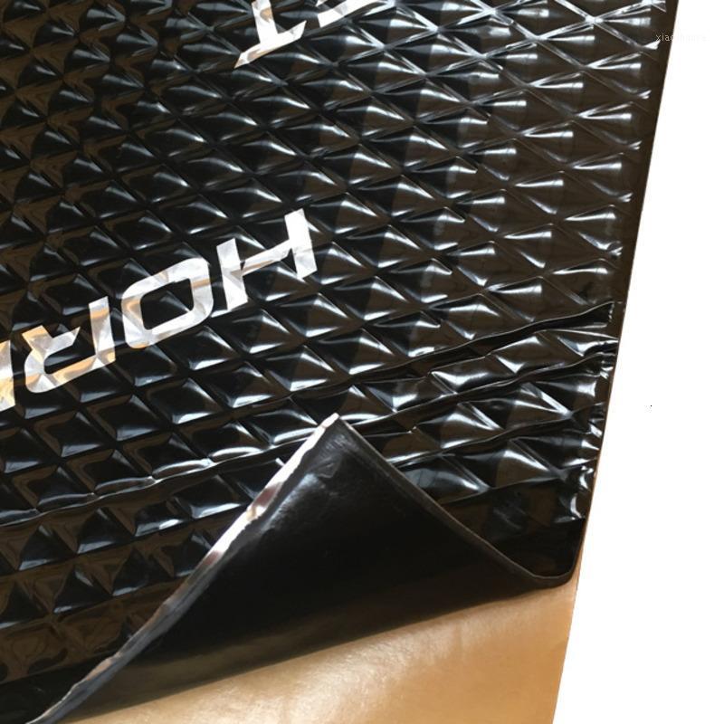 

800*460mm 2mm Car Sound Deadening Foam Butyl Rubber Sound Insulation Pad Automotive Shockproof Mat With Self-adhesive1