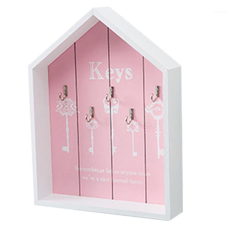 

Organizer Decoration Storage Letter Rack Key Holder Multifunction Vintage With Hooks Wood Cottage Office Bedroom Wall Mounted1