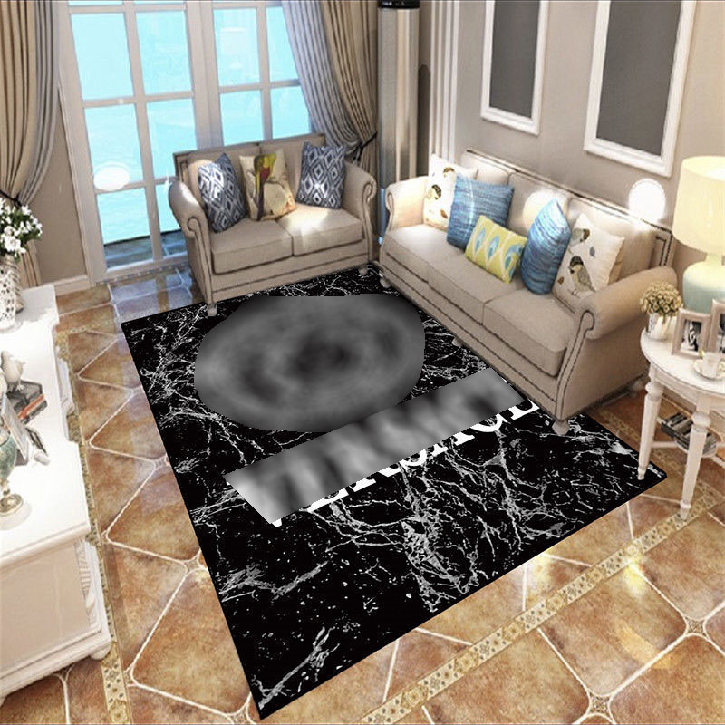 

Top End Fashion luxurious Carpet Living Room Sofa and Tea Table Creative Bedroom Full of Cute Cloakroom Cool Large Floor Mat, Style 1