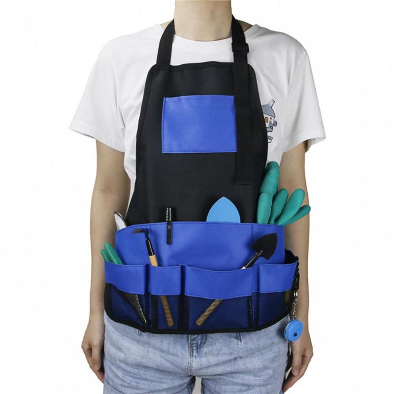 

Adjustable Practical Durable 600D Oxford Cloth Apron with Gardening Tool Pockets