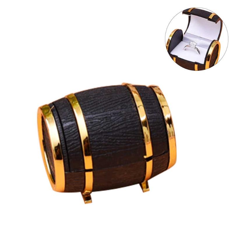 

Jewelry Pouches, Bags Portable Holder Gift Ring Box Proposal Storage Earrings Case Wedding Fashion Engagement Velvet Beer Bucket Display