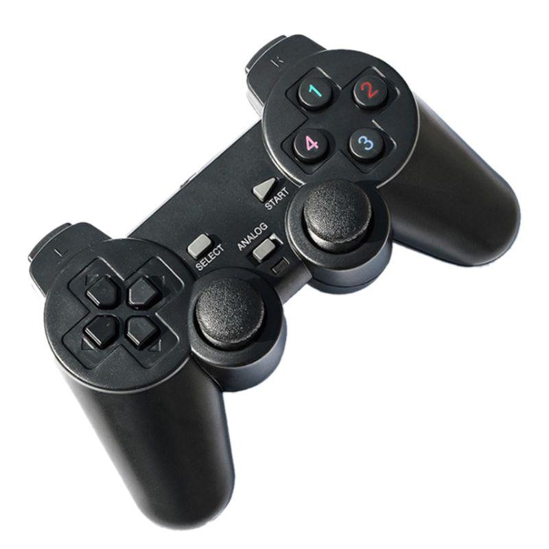

USB Wireless Double Handle Game Controller Joystick Vibration Gamepad for PC