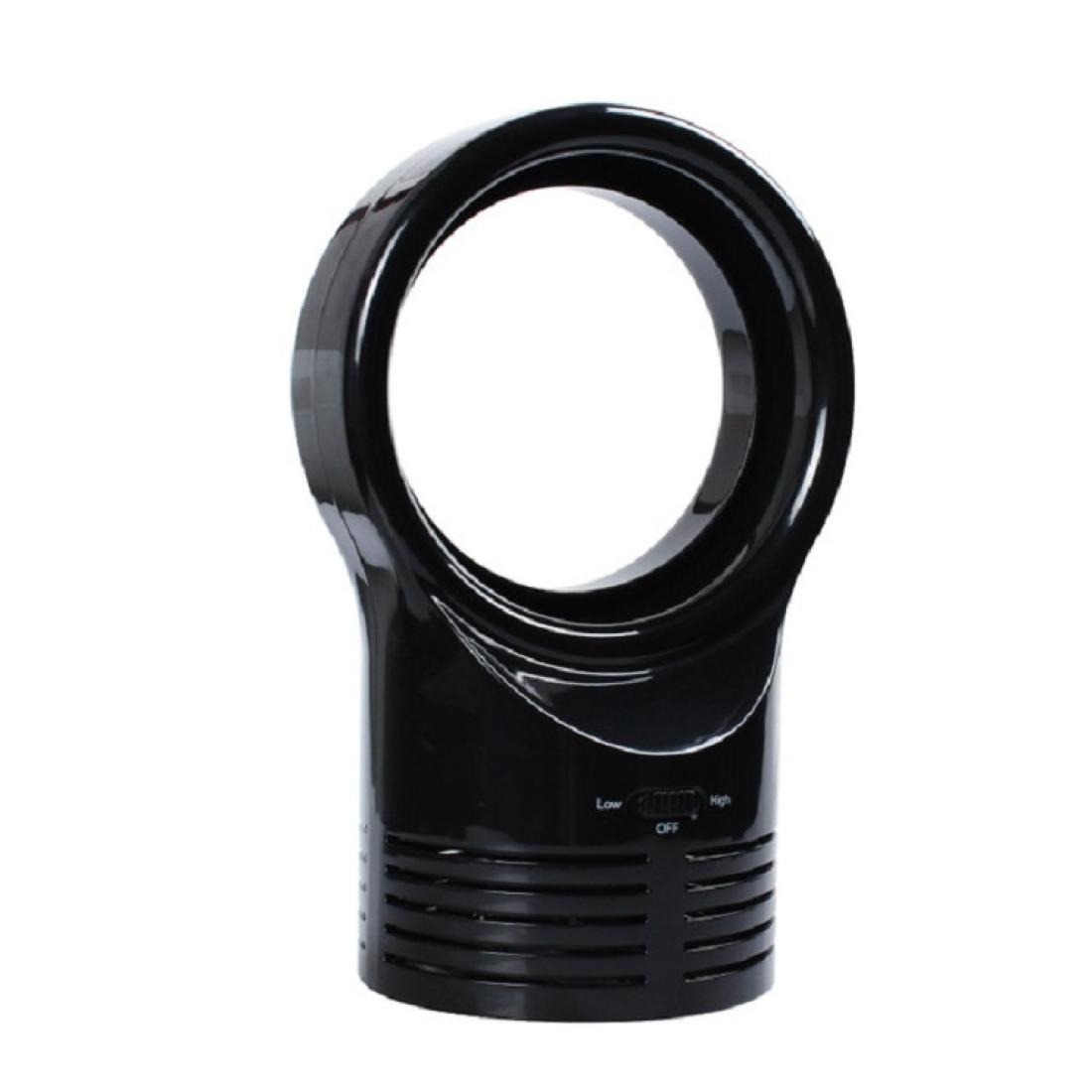 

Bladeless Mini Fan Round Desktop Leafless Fan Air Cooling Fan Air Cooler StyleUS Plug