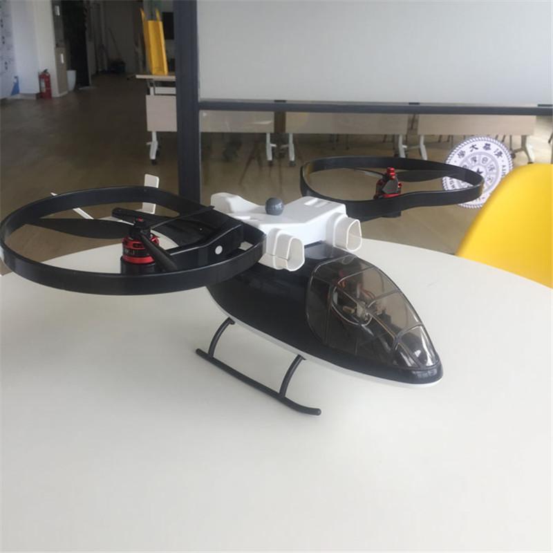 

KY-Z2 6CH Two-axis Brushless Motor Wireless Mode 2 GPS Return One Click Take Off RC Helicopter Aircraft RTF Model Outdoor Toys
