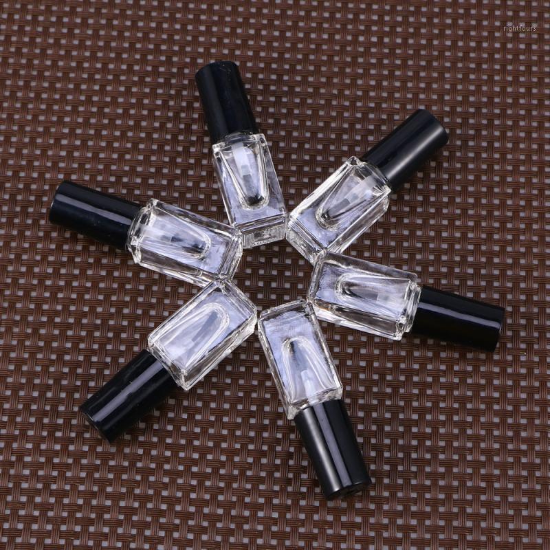 

20 Pcs Glass Nail Polish Bottles Empty Bottles Nail Polish Square Shaped Container 5ML for Art1