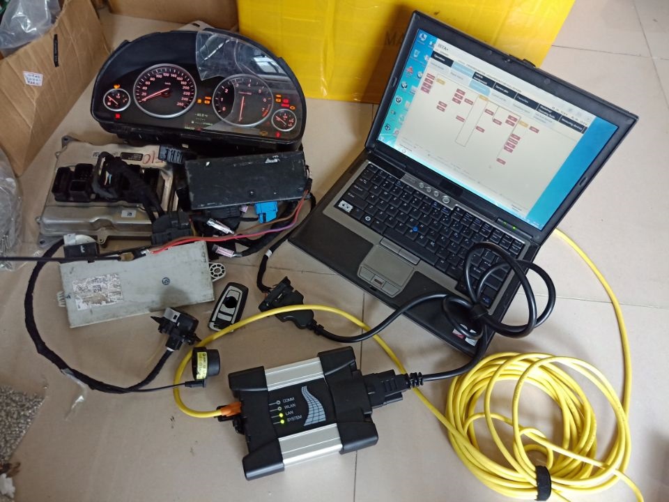 

obd2 diagnostic tool for bmw icom programmer icom next 2021.06v expert mode 1TB hdd in d630 laptop 4g ready to work
