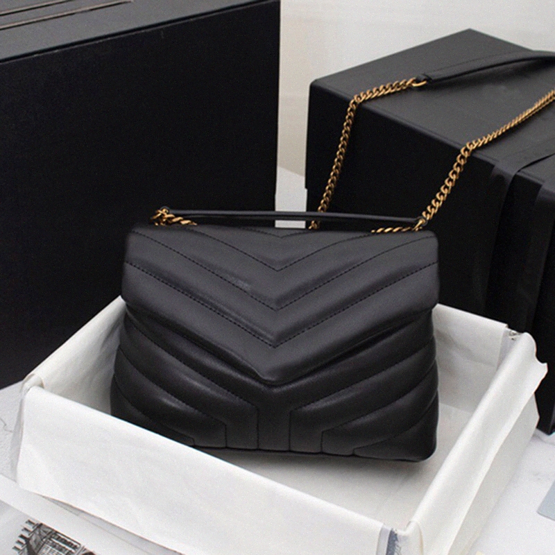 

Women 5A+ Luxurys Designers loulou Bags 2022 leather Puffer Crossbody Bag classic shoulder handbag imation Fashion original Messenger Black clutch tote T5xx#, Actual pictures contact me