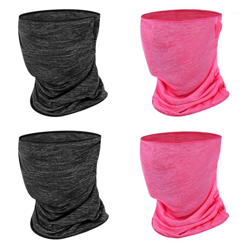 

Anti-UV Running Training Face Mask Breathable Quick Dry Cycling Face Mask Scarf Sports Ice Silk Bandana Headband1, Br