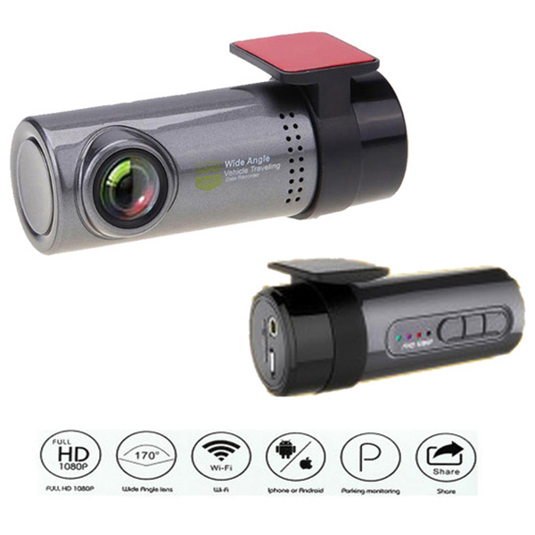 

Mini WiFi Car DVR Camera Dashboard 360 degree HD 720P Video Recorder Auto Front Dash Cam Digital Registrar Camcorder