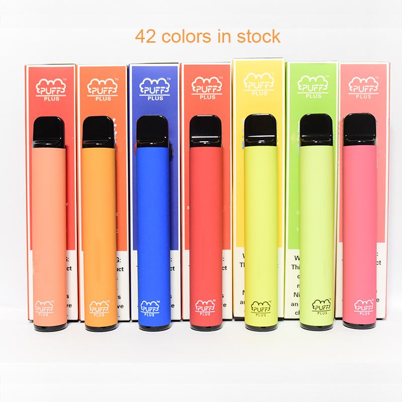 

5% Puff Bar Plus Pre-filled Disposables Vapes Pen Pods Device 550mAh Battery 800+ Puff Plus 3.2ml Pod 42 Colors XTRA Flow XXL