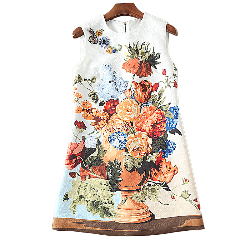 

Xf Runway Fashion Designer in High Quality Dress Will See Woman Straight Up the Knee Geometric Impression Without Tank Sleeves 719p, Multiple