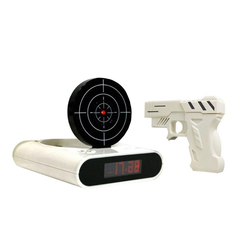 

Game Alarm Clock with Infrared-Laser - LED Digital Display Game Toys Gifts K1KA