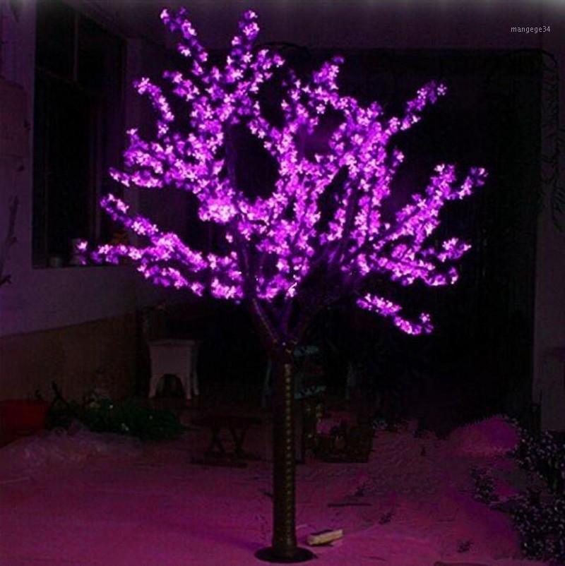 

LED Artificial Cherry Blossom Tree Light Christmas tree Light 1248pcs LED Bulbs 2m/6.5ft Height 110/220VAC Rainproof Outdoor Use1